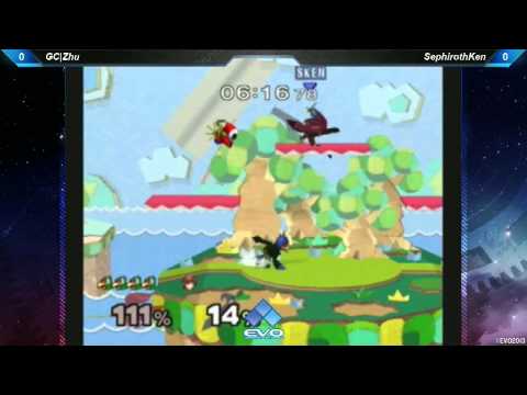 EVO 2013 SSBM QF - Zhu (Falco) vs SephirothKen (Marth)