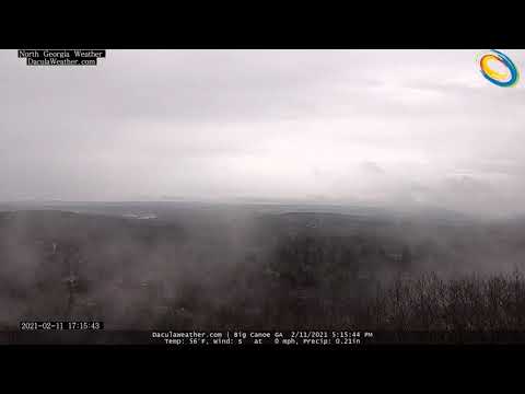 Big Canoe Time Lapse - Foggy Day - 02/11/21