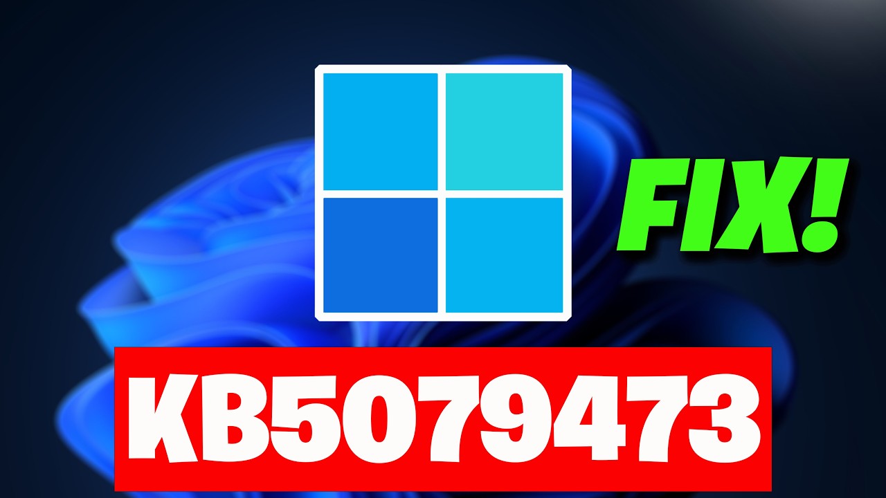 KB5079473 UPDATE Not Installing Error Code 0x800f081f/0x800f0991/0x80070306 Windows 11 FIX