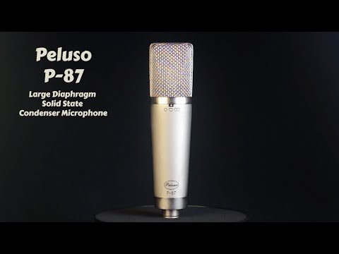 Peluso Microphones P-87 LDC multi-pattern microphone image 11