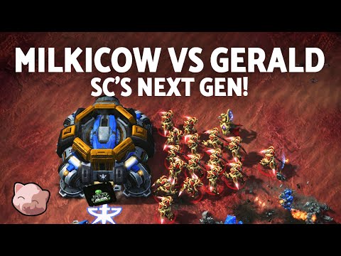 2 base Terran vs 4 base Protoss!? | MilkiCow vs Gerald (1-game) - StarCraft 2