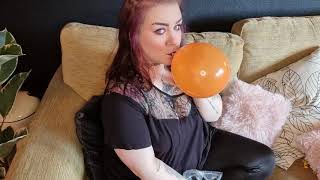 EXCLUSIVE #1 Riana Rose blows some balloons until 