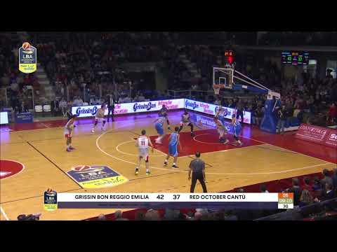 HIGHLIGHTS / Grissin Bon Reggio Emilia - Red October Cantù 86-80