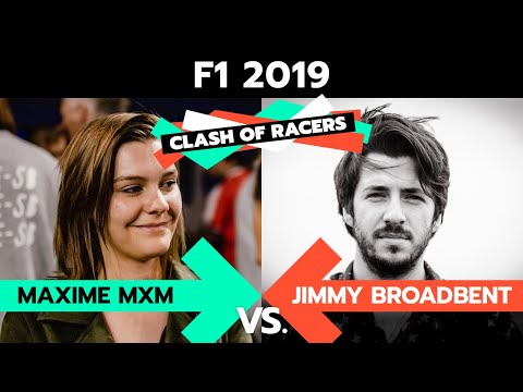Maxime MXM vs. Jimmy Broadbent in F1 2019 | Clash of Racers - Full Race