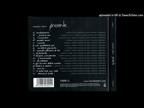 Renato Zero – Non smetterei più