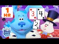 Shapes Numbers W Blue 1 Hour Learning Games Compilation Blue S Clues You