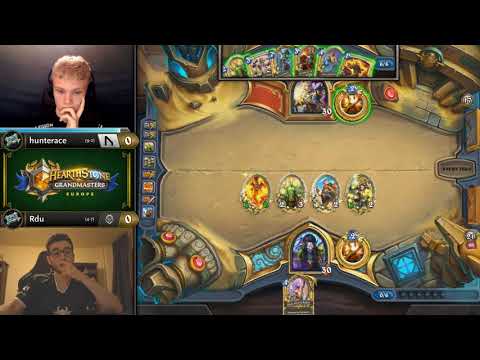 Hunterace vs Rdu - Hearthstone Grandmasters Europe S2 2019 - Week 6