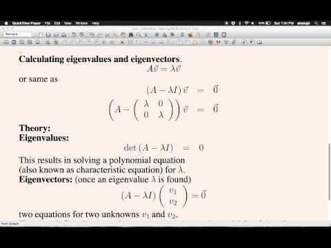 Linear Systems   3 Eigenvalues Theory