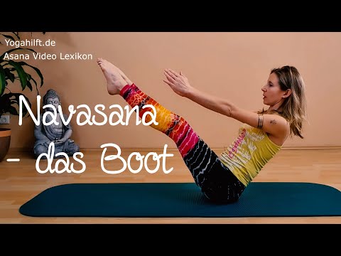 Navasana, das Boot