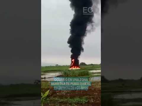 Choque de avionetas en Ecuador