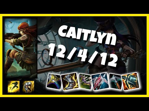 Caitlyn vs Kai'Sa TURKISH Challenger BOT (12/4/12) - v11.4
