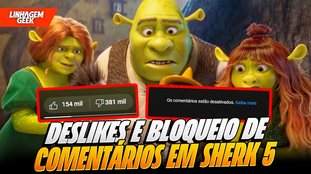 FICOU PODRE! SHREK 5 É REJEITADO