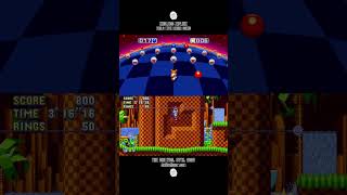 Endless Zipline - Tails with Mania Sonic | Sonic Mania | #shorts #sonicshorts