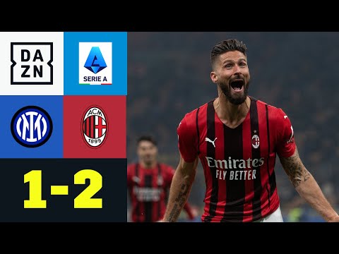Doppelt hält besser! Giroud dreht Derby: Inter - AC Mailand 1:2 | Serie A | DAZN Highlights