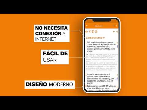 Biblia de estudio sin internet Video