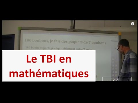 Préparer un cours avec le TBI