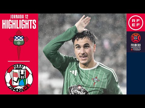 Resumen #PrimeraFederación | Racing Club Ferrol 1-0 Zamora CF | Jornada 12 | Temporada 2025/2026