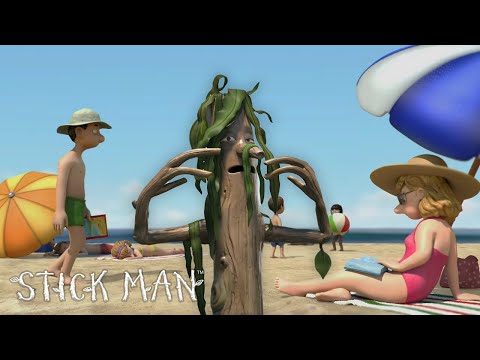 How Will Stick Man Leave the Beach Safe and Sound? @GruffaloWorld: Compilation