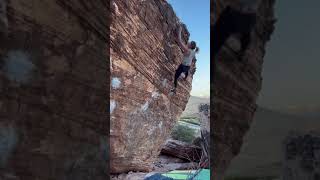 Video thumbnail of Amazing Grace, V4. Red Rocks