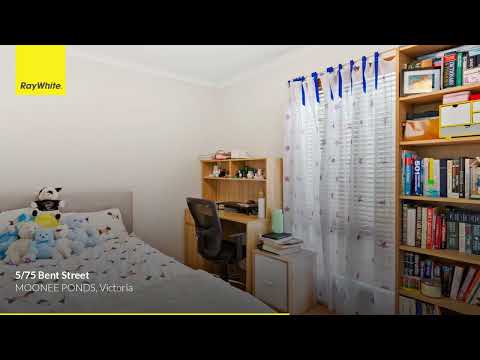 5/75 Bent Street, Moonee Ponds, VIC 3039, 3 Kuwarto, 2 Banyo, Townhouse