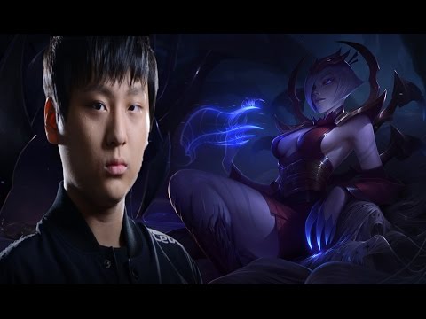 SKT Blank as Elise vs Leesin jungle S7 Ranked gameplay