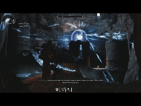 Clearing wolfskull cave so I can APPEASE MOMMY ELISIF