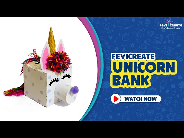 How To Make DIY Unicorn Bank