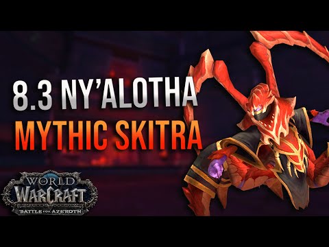 8.3 - Ny'alotha, the Waking City! Mythic Prophet Skitra Kill! Destruction Warlock POV!