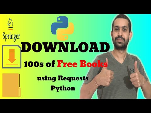 Requests Python 3 - Download Files (Free books) with requests-html and requests Python 3