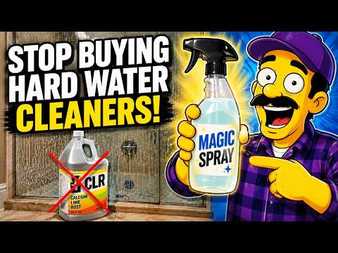 Stop Buying Hard Water Cleaners — This $2 Powder Lasts 2 Years