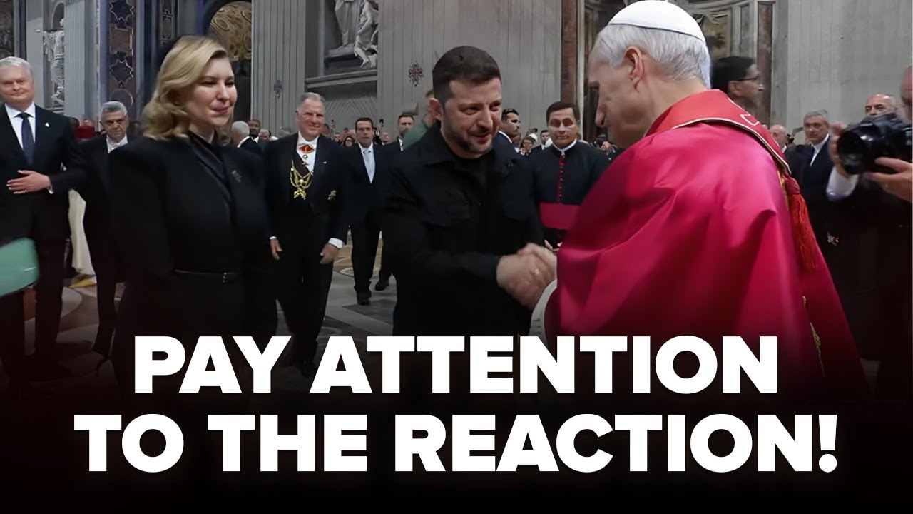 💥The Moment of ZELENSKYY and the POPE Meeting! An Emotional Scene in the VATICAN