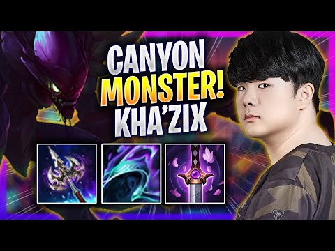 CANYON IS A MONSTER WITH KHA'ZIX! - GEN Canyon Plays Kha'zix JUNGLE vs Viego! | Bootcamp 2024