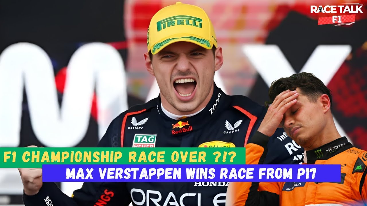 MAX MASTERCLASS AND SOUR LANDO IN SAO PAULO | F1 Brazil Grand Prix Race Review