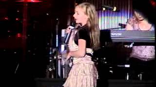 Laney Evans singing American Heart at the Kentucky Opry