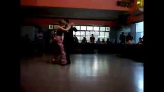 Milagros Rolandelli y Lisandro Eberle en LA BRUJA (30-5-2015) 1/4