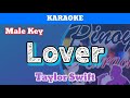 Lover by Taylor Swift (Karaoke : Male Key)