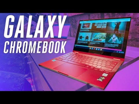 三星Galaxy Chromebook上手：超高級和超紅色 (Samsung Galaxy Chromebook hands-on: ultra premium and super red)