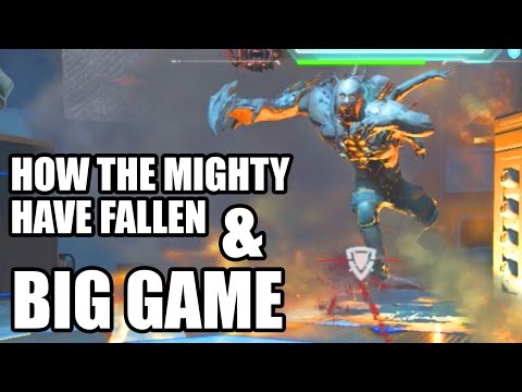 How The Mighty Have Fallen & Big Game Achievement Trophy Guide COD Advance Warfare Reckoning DLC