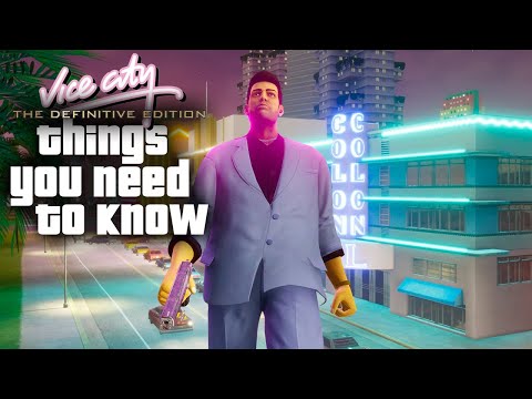 GTA: Vice City Definitive Edition - 10 Things You NEED TO KNOW