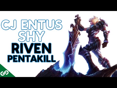 CJ Entus Shy Riven Pentakill - LoL Korean Highlights