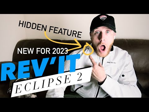 NEW 2023 REV’IT ECLIPSE 2 Perfect Summer Motorcycle Jacket.