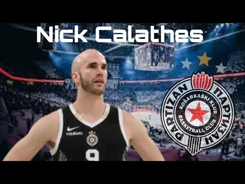 NICK CALATHES WELCOME TO KK PARTIZAN BELGRADE!!! NICK CALATHES JE NOVI KOŠARKAŠ PARTIZANA!!!