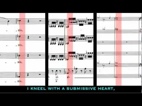 Confutatis K.626 - Scrolling Score