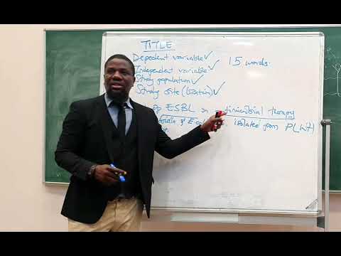 Phrasing the Title well (example)