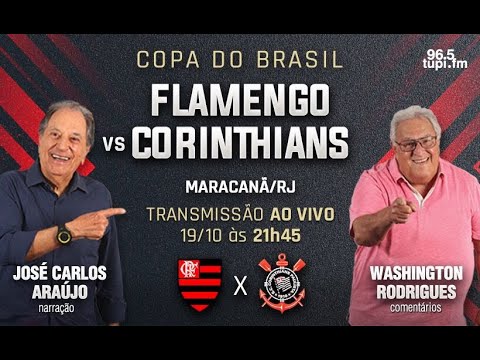 FLAMENGO 1 X 1 CORINTHIANS - Copa do Brasil - Volta - Final - 19/10/2022 - AO VIVO