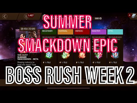 Summer Smackdown Epic | Marvel Contest Of Champions