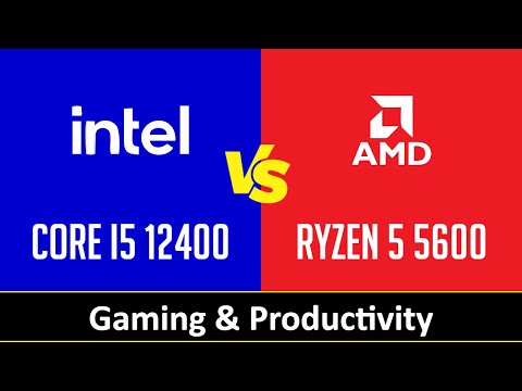 CORE I5 12400 vs RYZEN 5 5600 - Gaming & Productivity (RTX 3090 Ti)