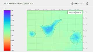 Tenerife Temperature forecast: 20251029