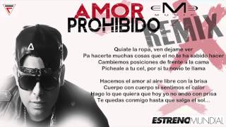 Baby Rasta &amp; Gringo Ft Farruko – Amor Prohibido Official Remix Letra