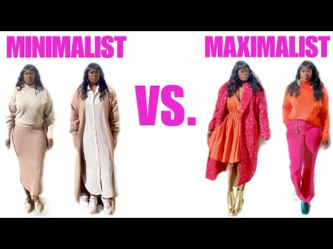 MINIMALISM vs.  MAXIMALISM: LET'S EXPLORE THESE TRENDS!